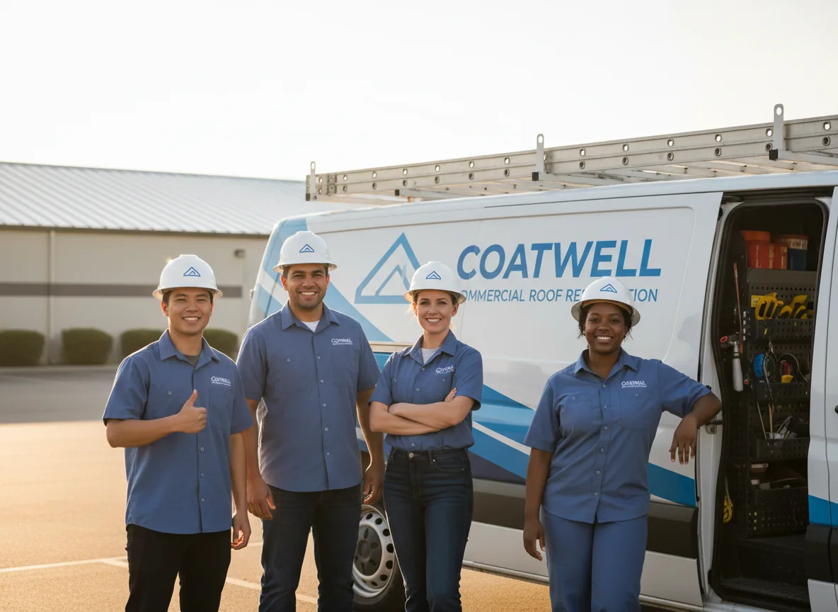 Commercial roof coating company in Thaxton, MS